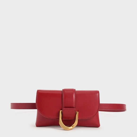 Charles & Keith Bags Charles And Keith Gabine Crossbody Bag Red Poshmark